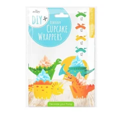 Dinosaurie Muffinsöverdrag 8-pack