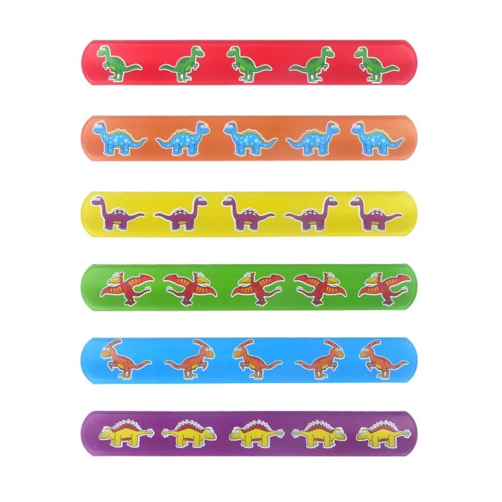 Dinosaurie snap-on armband