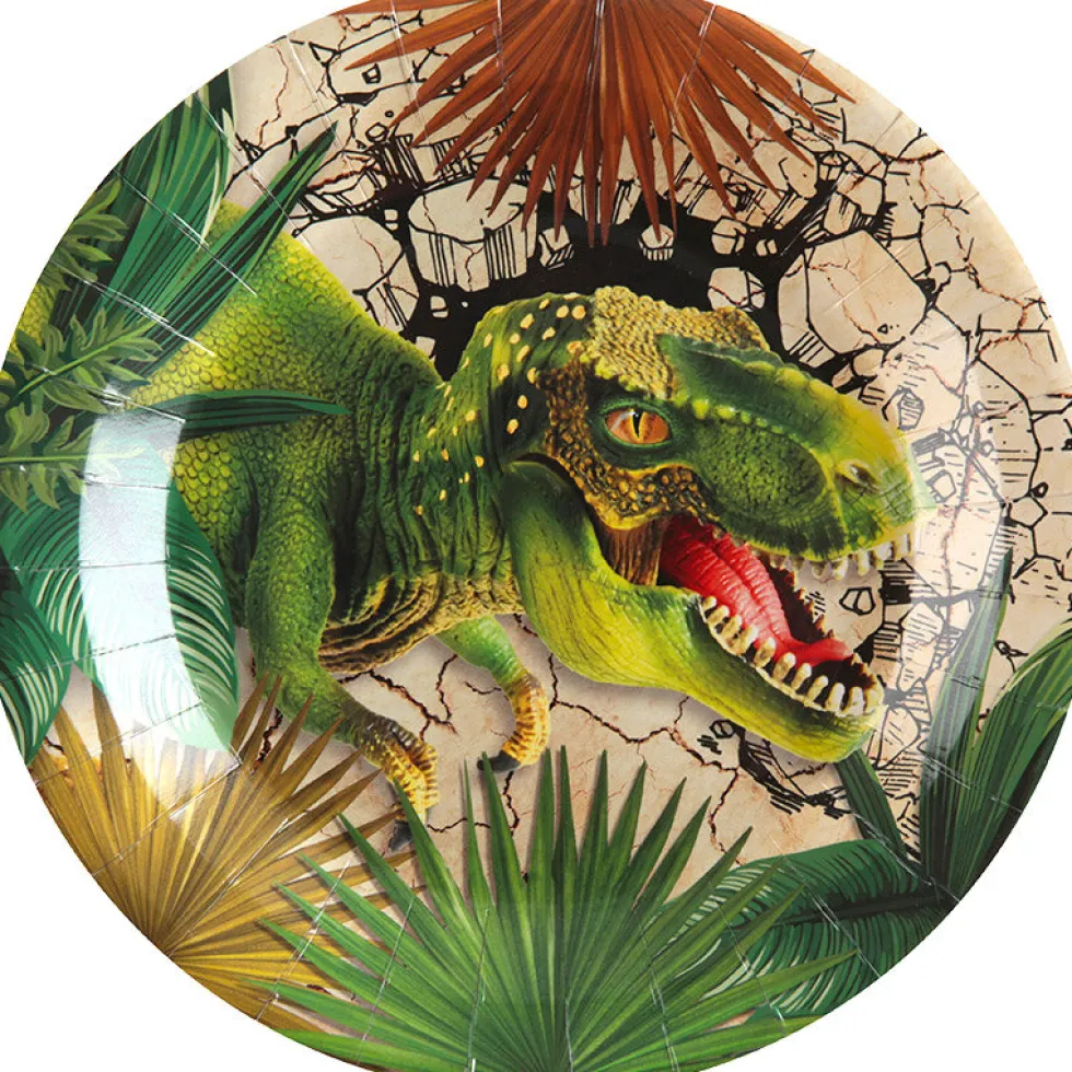 Dinosaurie - Tallrikar 10-pack