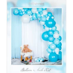 DIY Ballongbåge Baby Blue