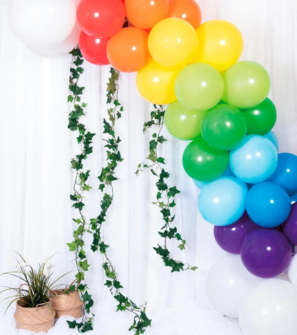 DIY Ballongbåge Regnbåge