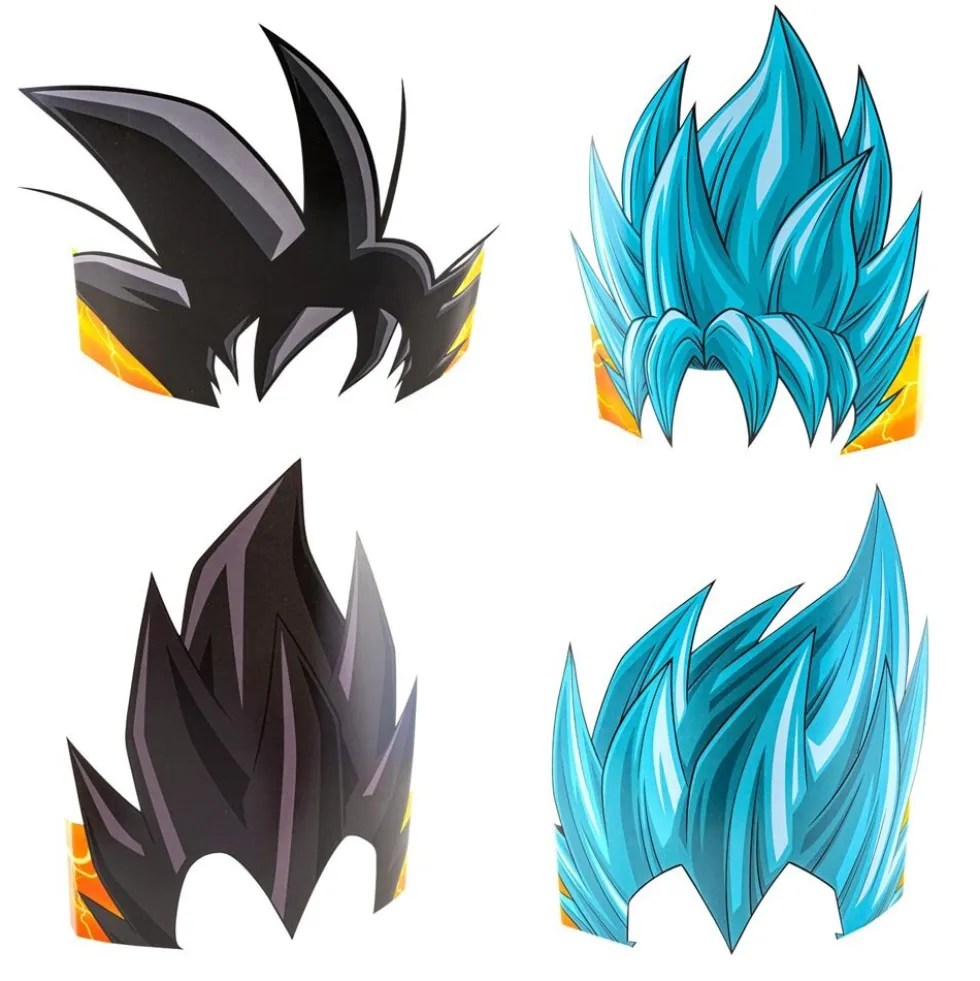 Dragon Ball - Pannband i papper 8-pack