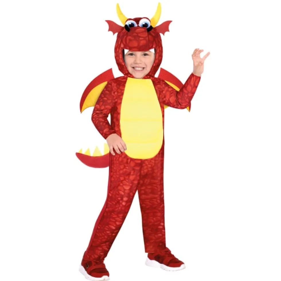 Dragon Maskeraddräkt Barn 4-8 år