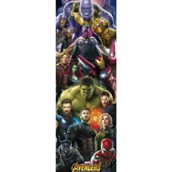 Dörrposter - Marvel Avengers Infinity War 53 x 158 cm