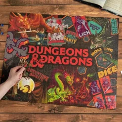 Dungeons & Dragons - Pussel Montage 1000 bitar
