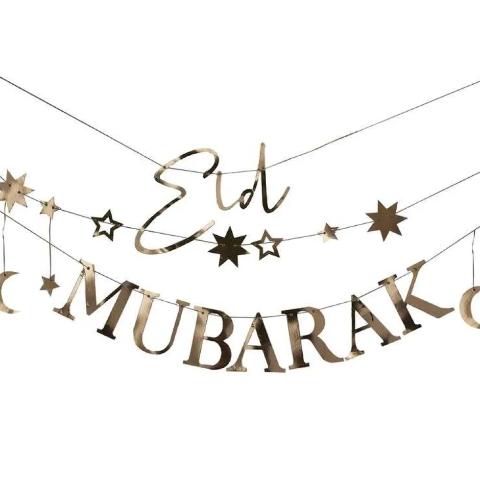 Eid Mubarak - Girlang 1,5 meter