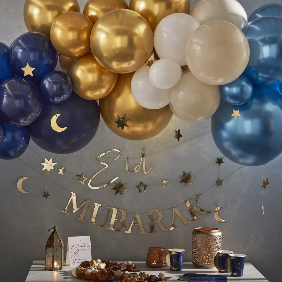 Eid Mubarak - Girlang 1,5 meter