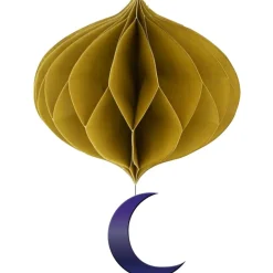 Eid Mubarak - Hängande dekorationer i honeycomb 3-pack