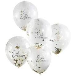 Eid Mubarak - Konfettiballonger 5-pack