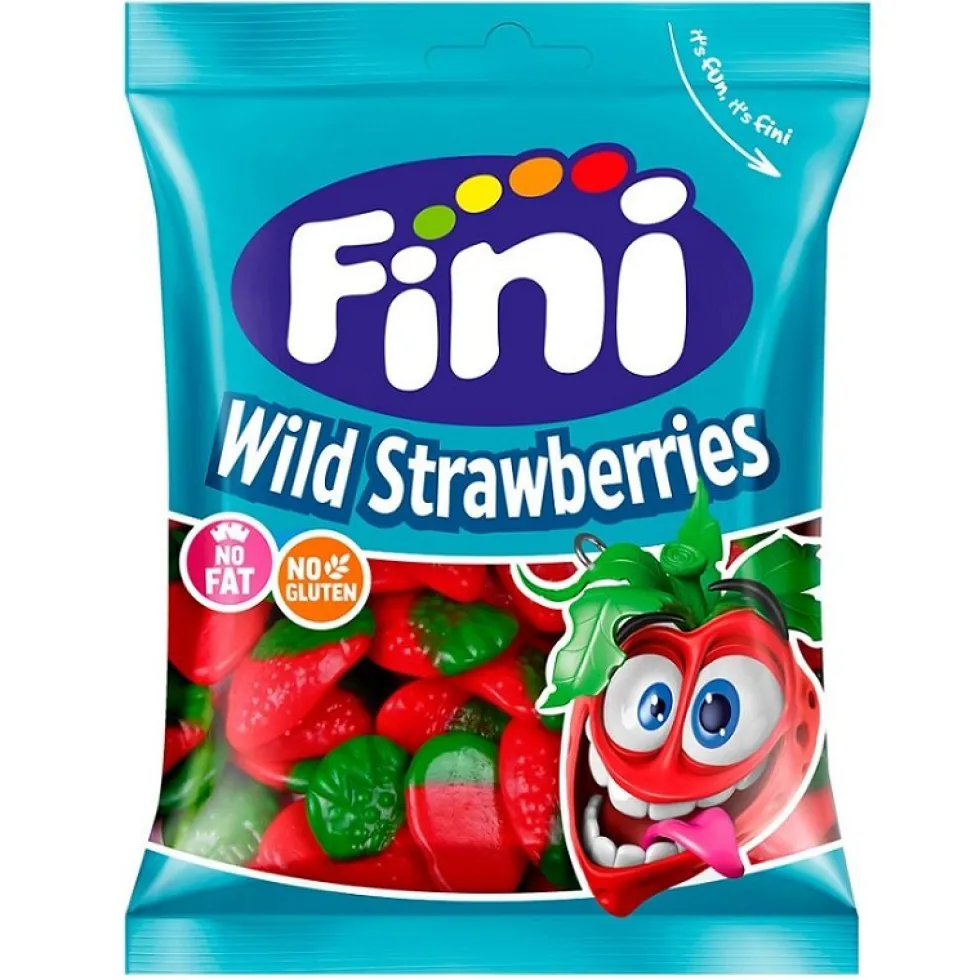 Fini Jordgubbar i påse 75 gram