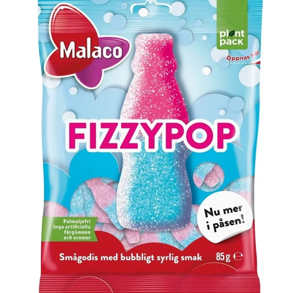 Fizzypop 85 gram i påse