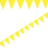 Flaggirlang Mini - Gul 3 meter