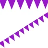 Flaggirlang Mini - Lila 3 meter