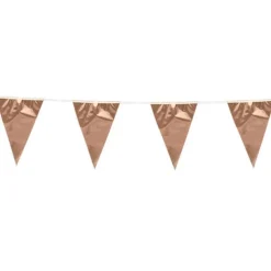 Flaggirlang - Roseguld 10 meter