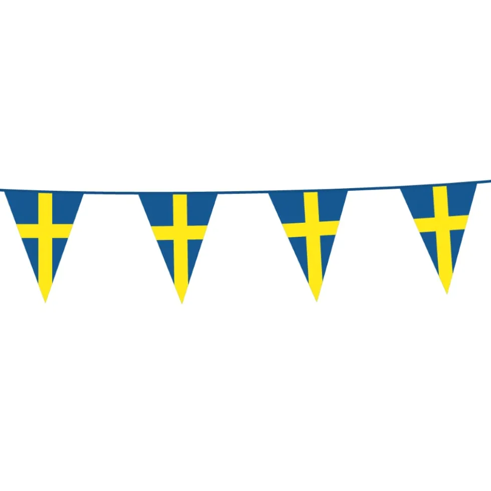Flaggirlang Svenska Flaggan 10 meter