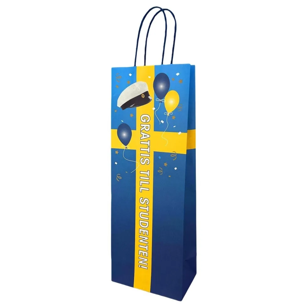 Flaskpåse Grattis till Studenten!