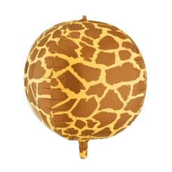 Folieballong Giraffmönster 50 cm