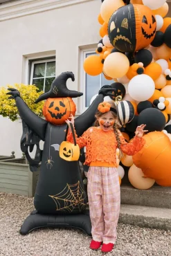 Folieballong Halloween Pumpa 50 cm