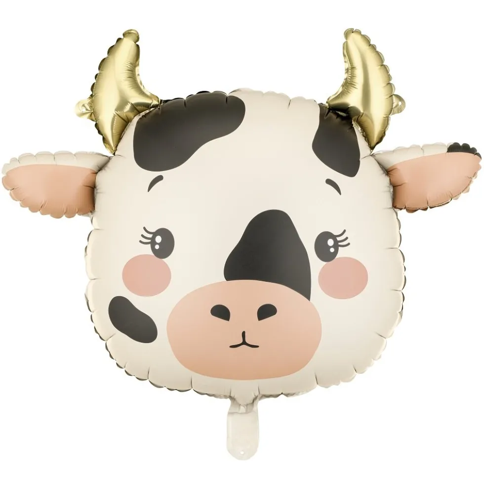 Folieballong Ko-ansikte 57 cm