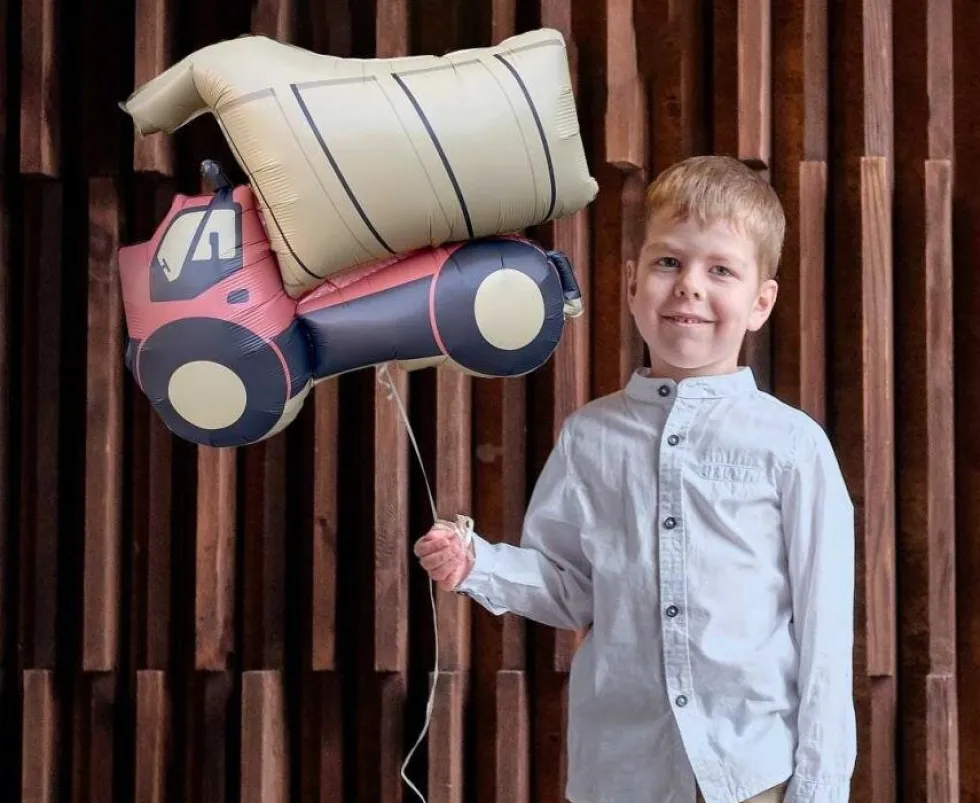 Folieballong Lastbil 60 cm