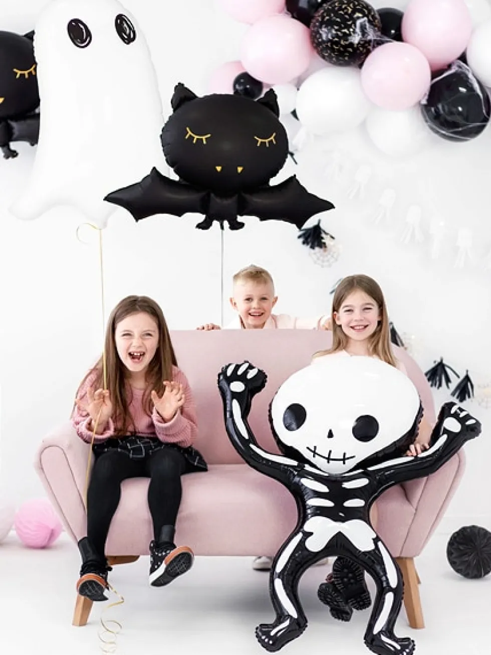 Folieballong Skelett 100 cm