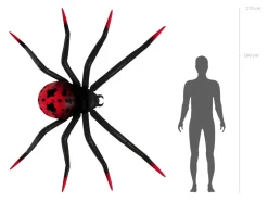 Folieballong Spindel XXL 275 cm