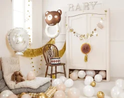Folieballong - Teddybjörn Skallra 61 x 88 cm