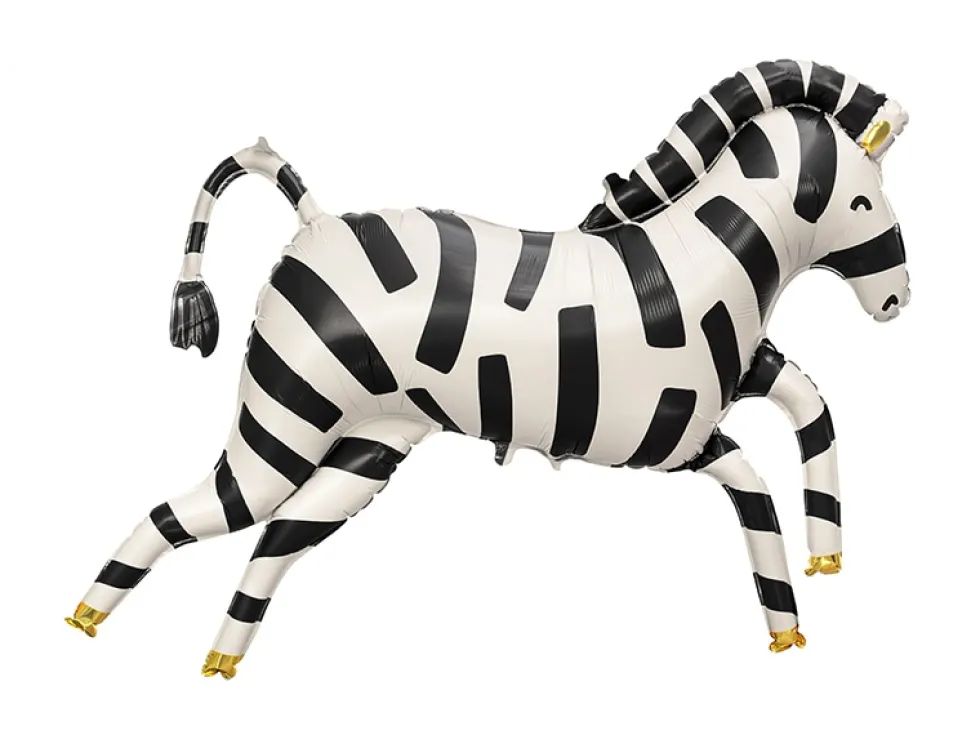Folieballong Zebra 115 cm