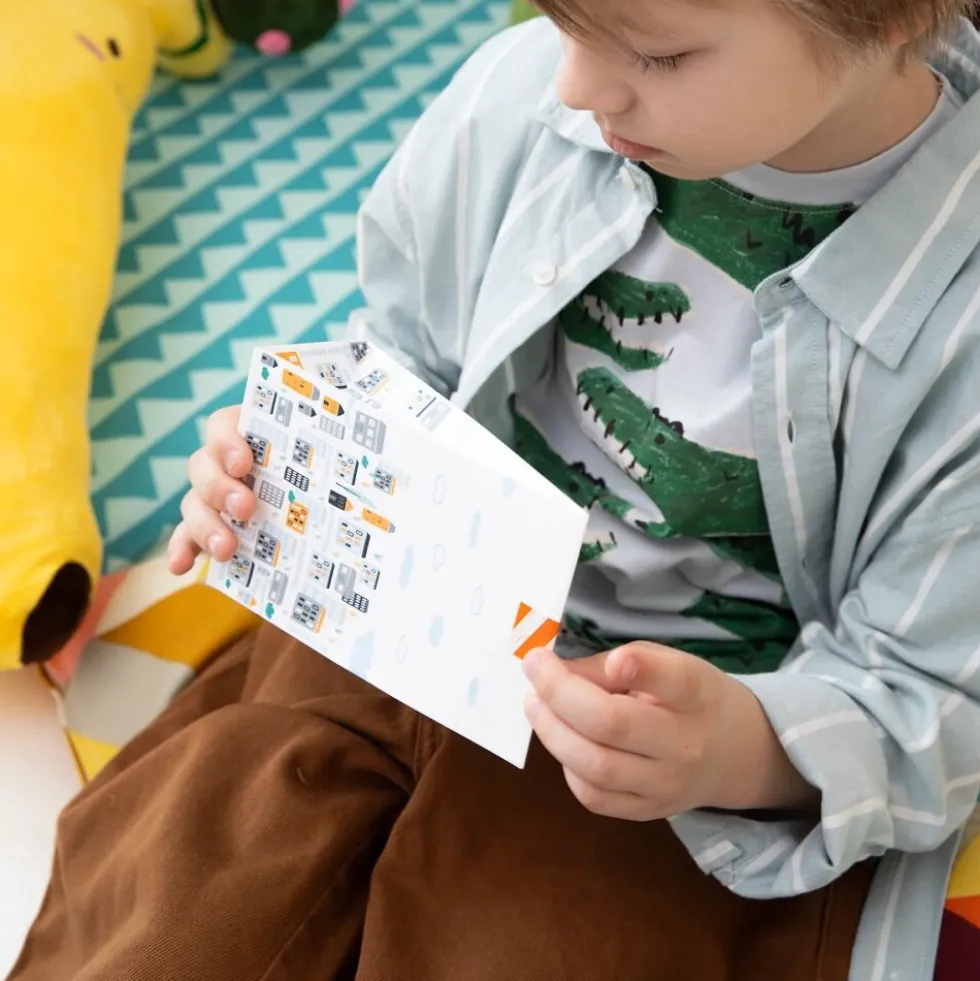 Fordon Kalaspåsar med stickers 6-pack