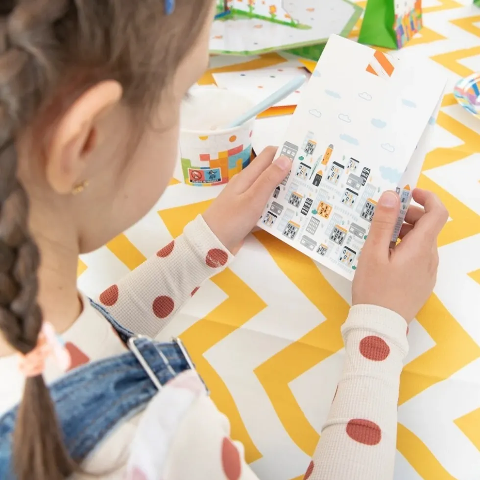 Fordon Kalaspåsar med stickers 6-pack