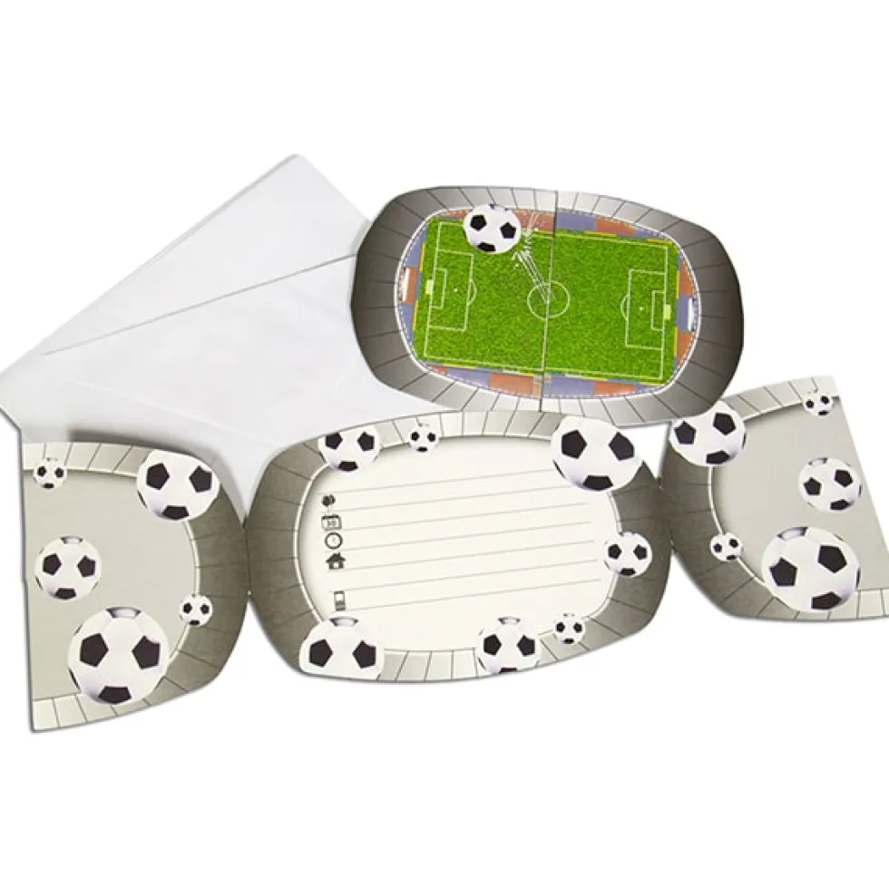 Fotboll Arena - Inbjudningskort 8-pack
