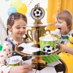 Fotboll Glassbägare 6-pack