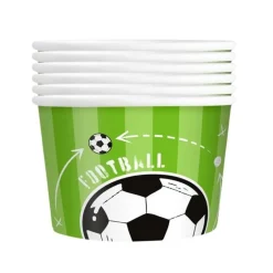 Fotboll Glassbägare 6-pack