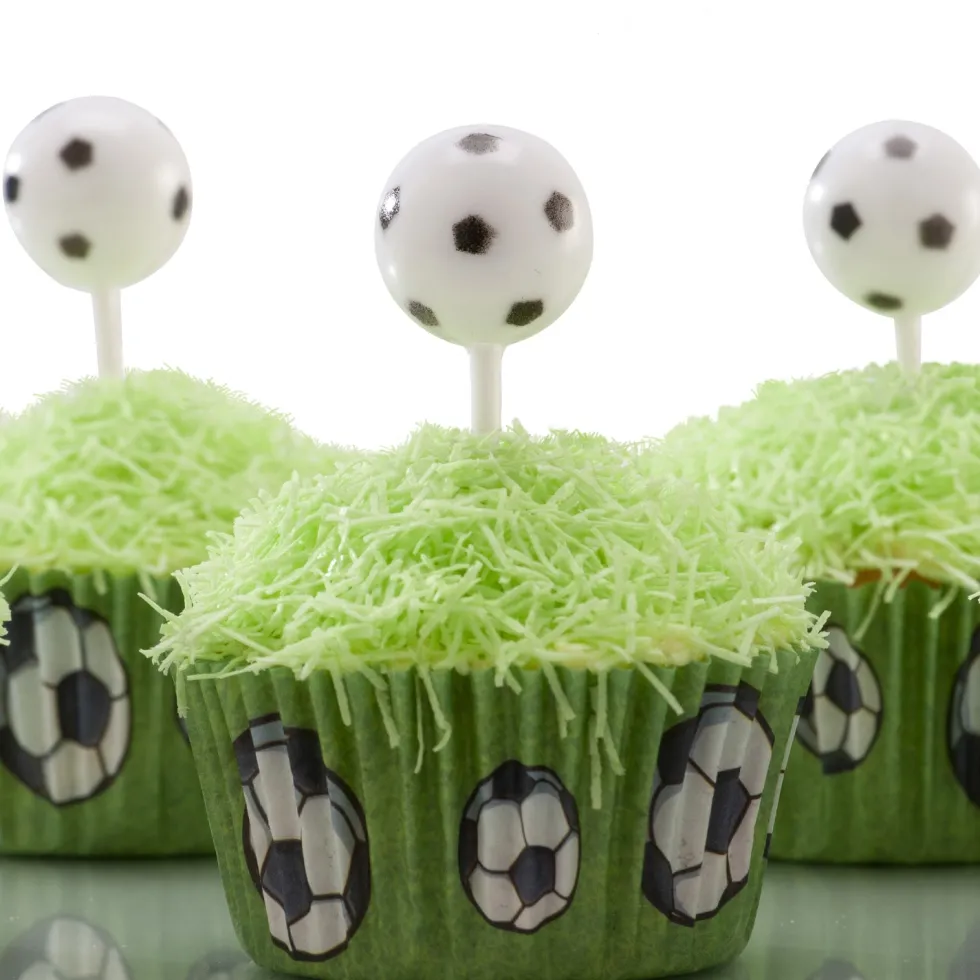 Fotboll - Muffinsformar 25-pack