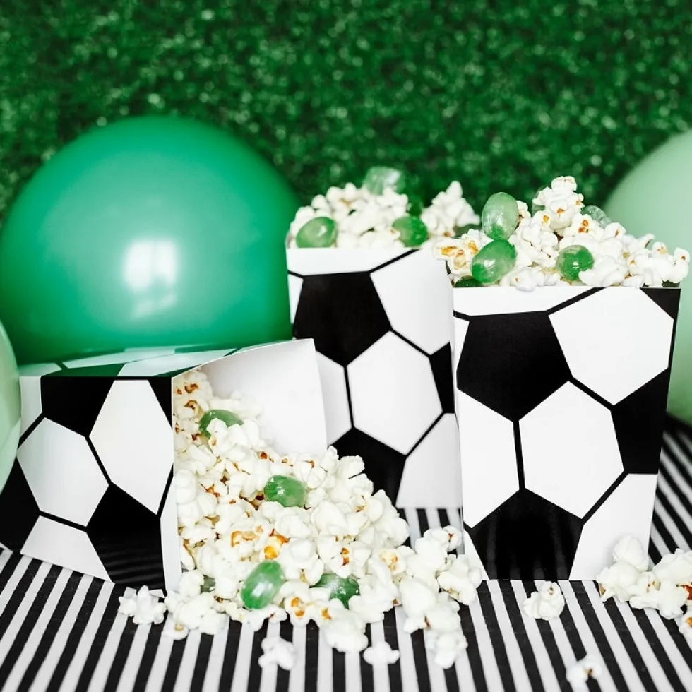 Fotboll - Popcornboxar 6-pack
