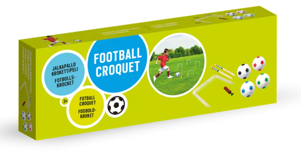 Fotbollskrocket utomhusleksak
