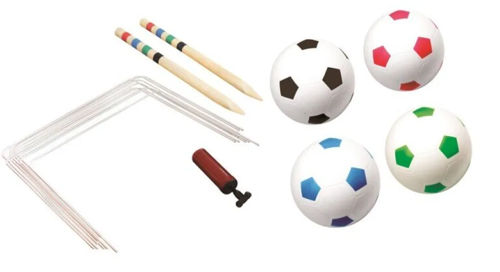 Fotbollskrocket utomhusleksak