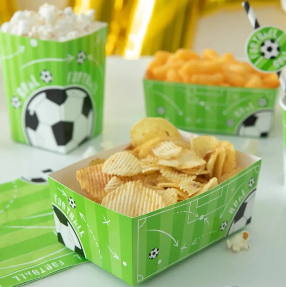 Fotboll Snacksboxar 3-pack