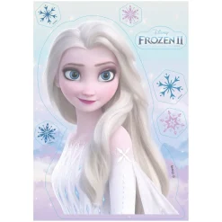 Frost Elsa - Tårtdekorationer av Oblat 7-pack