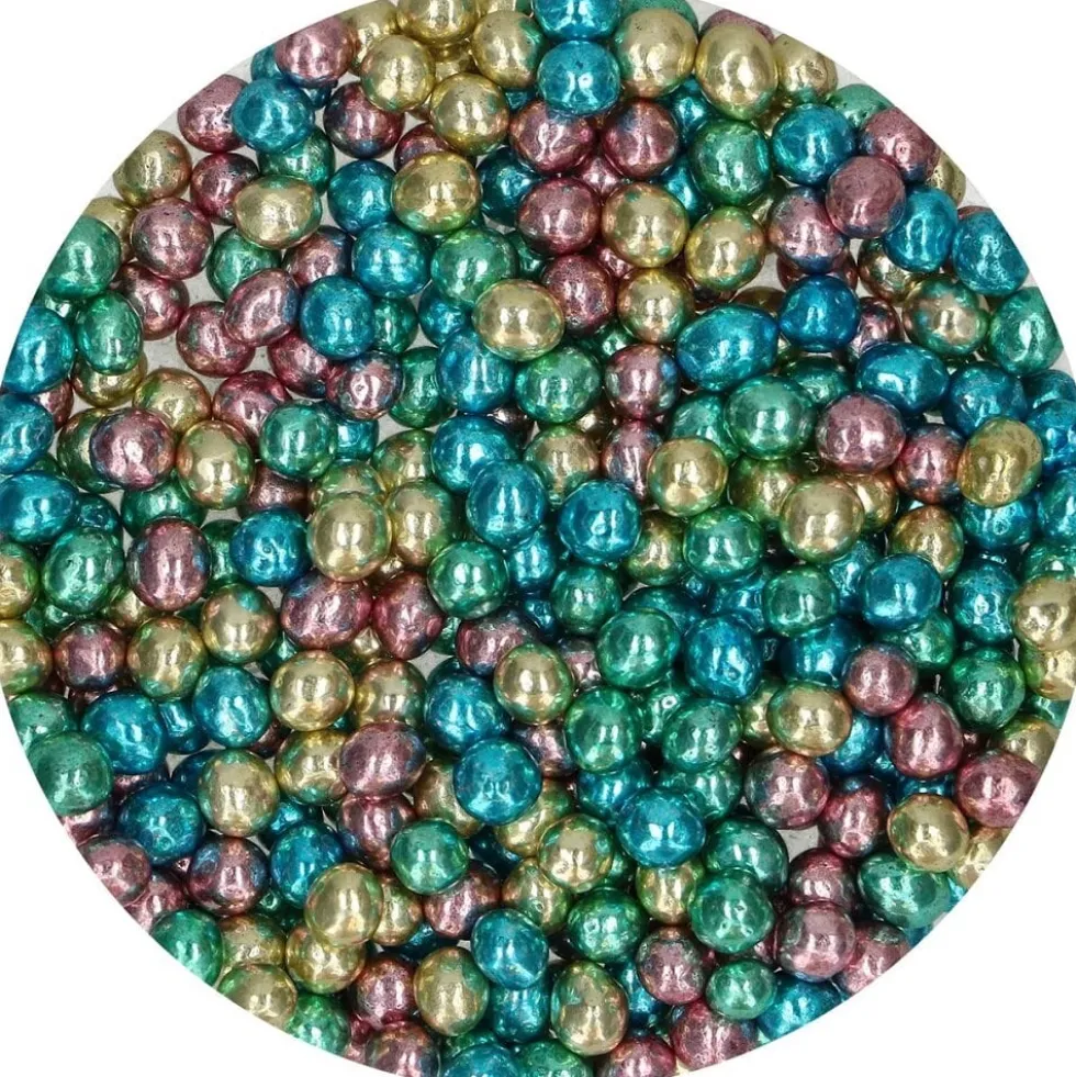 FunCakes - Chokladpärlor Metallic Mix 60 gram
