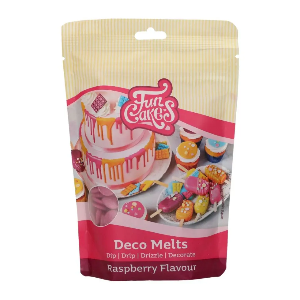 FunCakes - Deco Melts Hallonsmak 250 gram