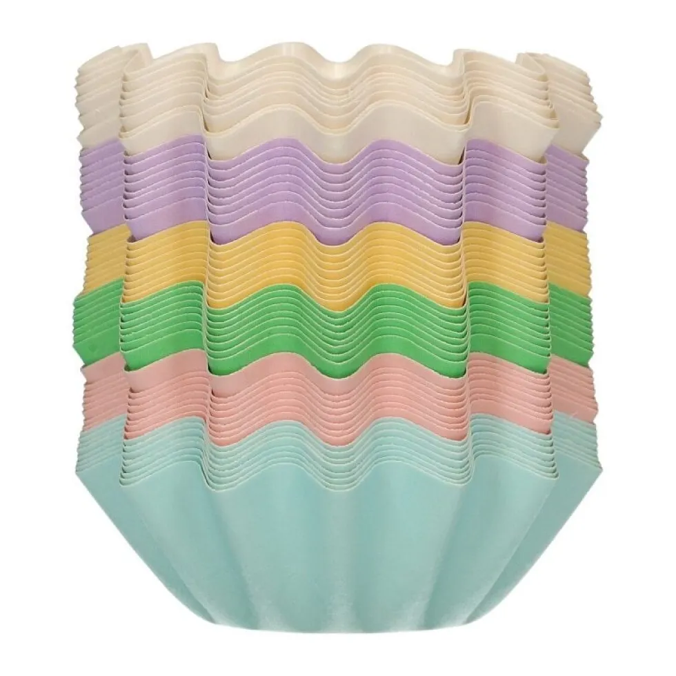 FunCakes - Muffinsformar Blomformade Pastellmix 48-pack