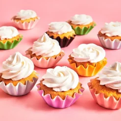 FunCakes - Muffinsformar Blomformade Pastellila 48-pack