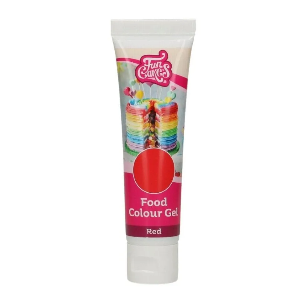 FunCakes Pastafärg Röd 30 gram