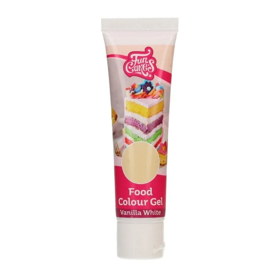 FunCakes Pastafärg Vanilla White 30 gram