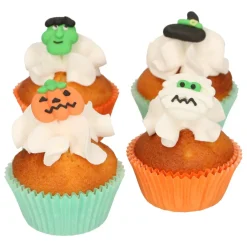 FunCakes - Sockerdekorationer Halloween 12-pack