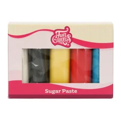 FunCakes - Sockerpasta Grundfärger 500 gram