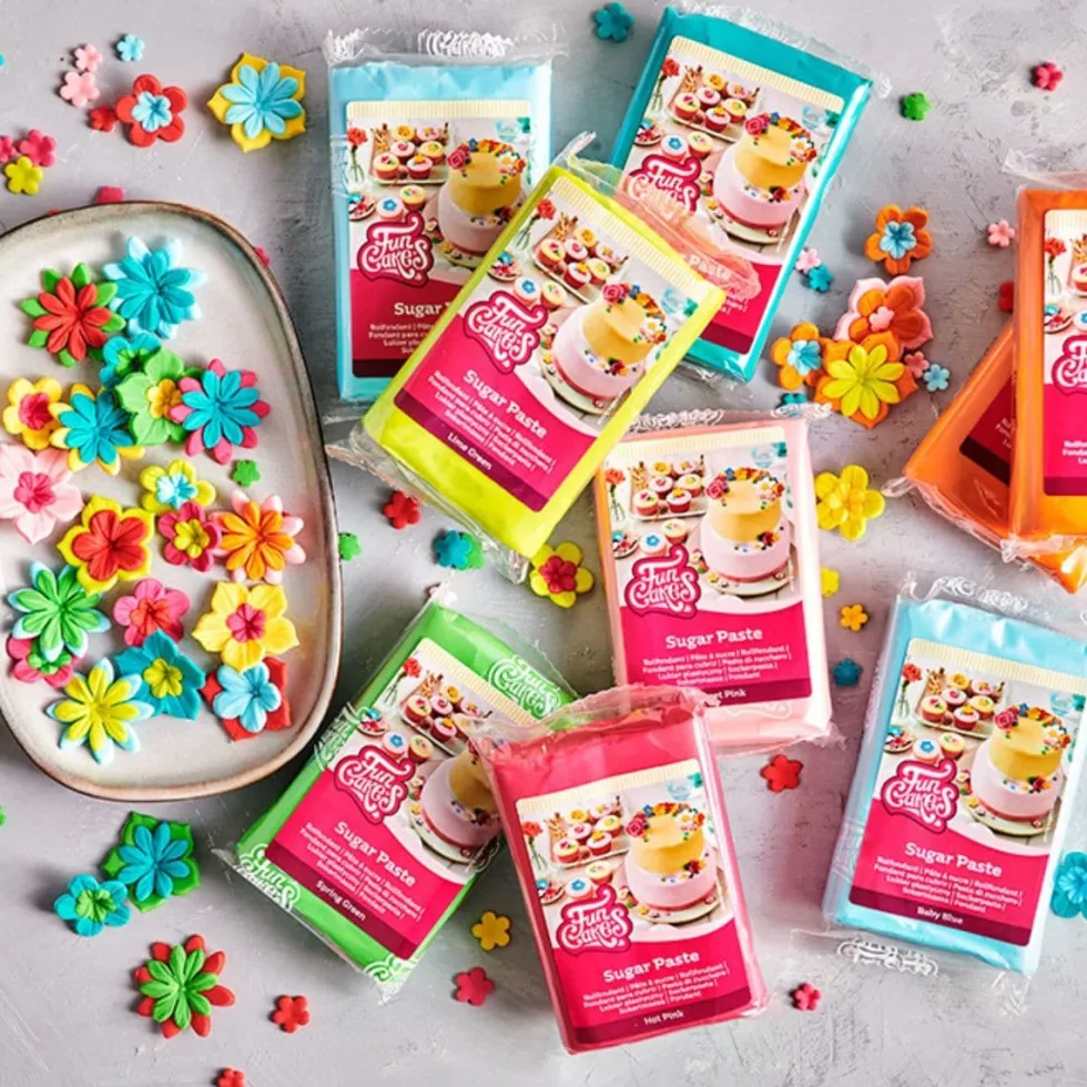 FunCakes - Sockerpasta Gul 250 gram