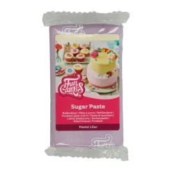 FunCakes - Sockerpasta Ljuslila Pastellfärg 250 gram