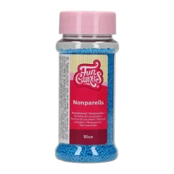 FunCakes - Sockerpärlor Mörkblå 80 gram